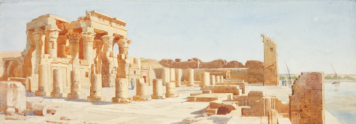 Tempel von Kom-Ombo, Oberägypten, ca. 1907-10